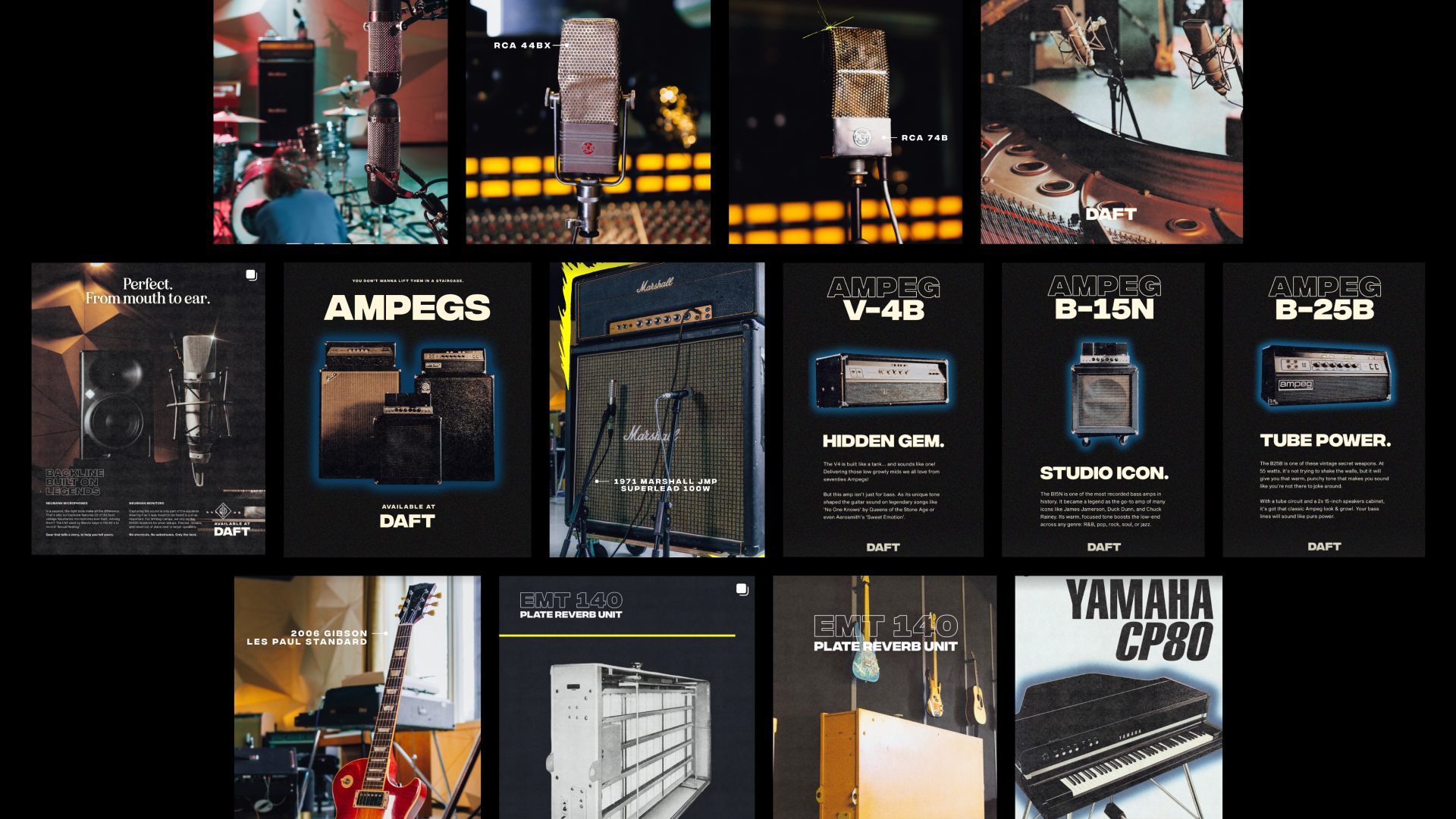 Studio gear