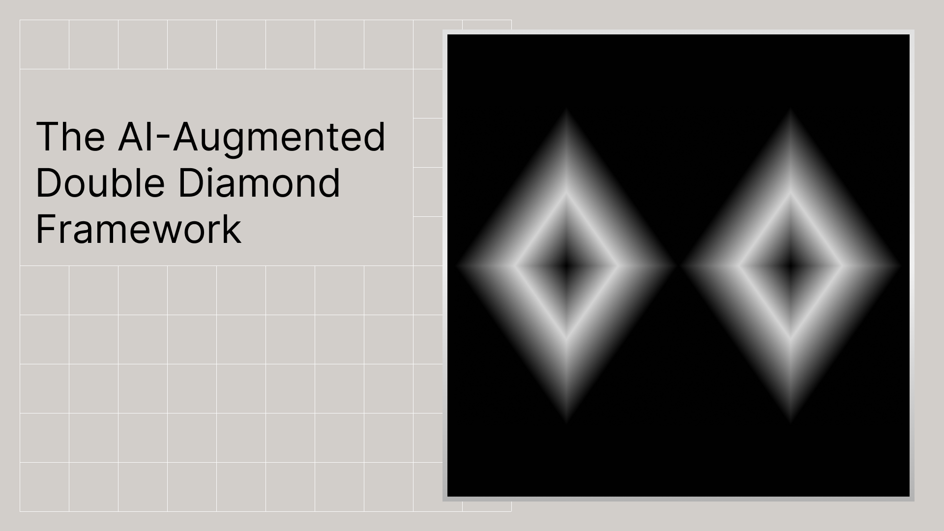 The AI-Augmented Double Diamond Framework
